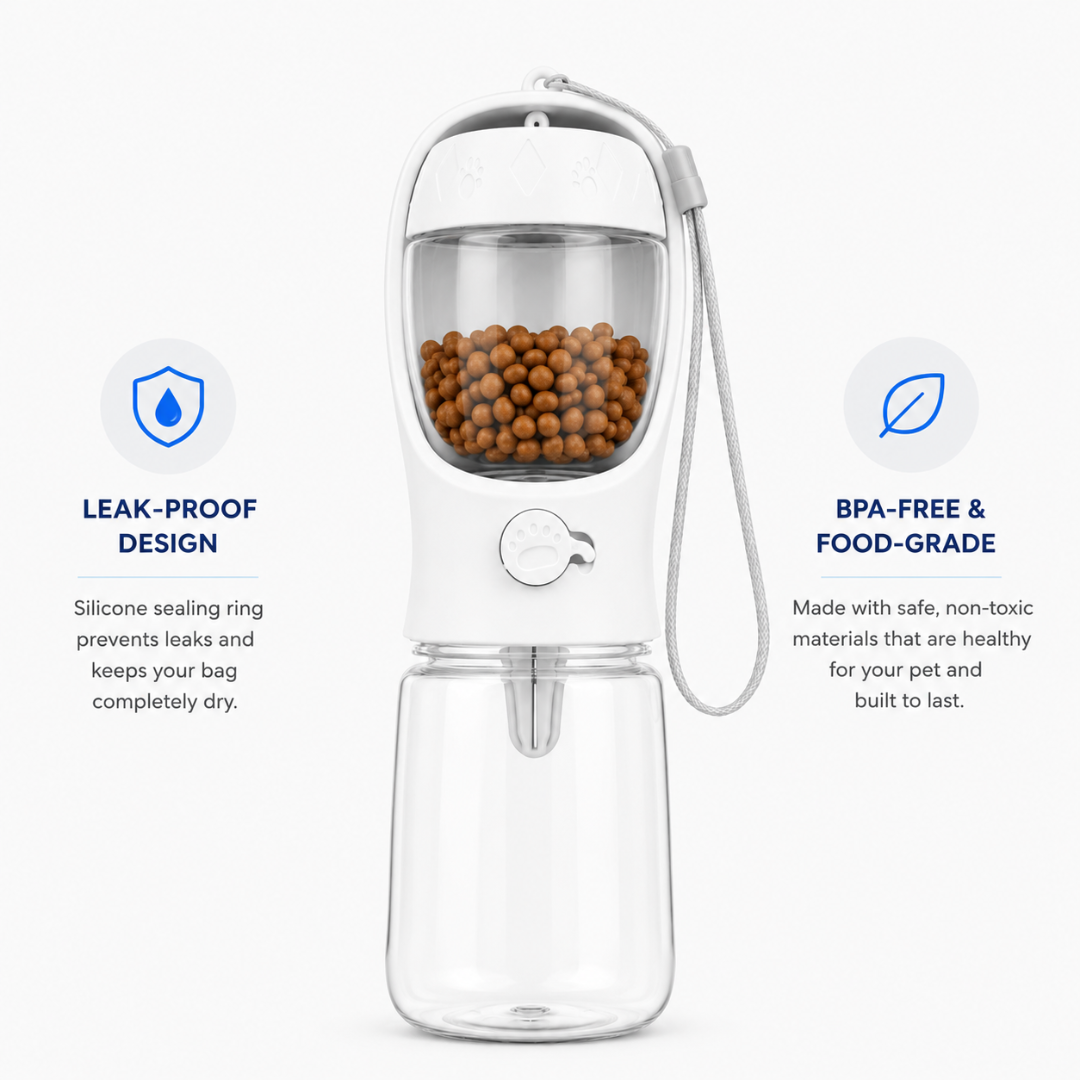 Pet Water & Food Bottle