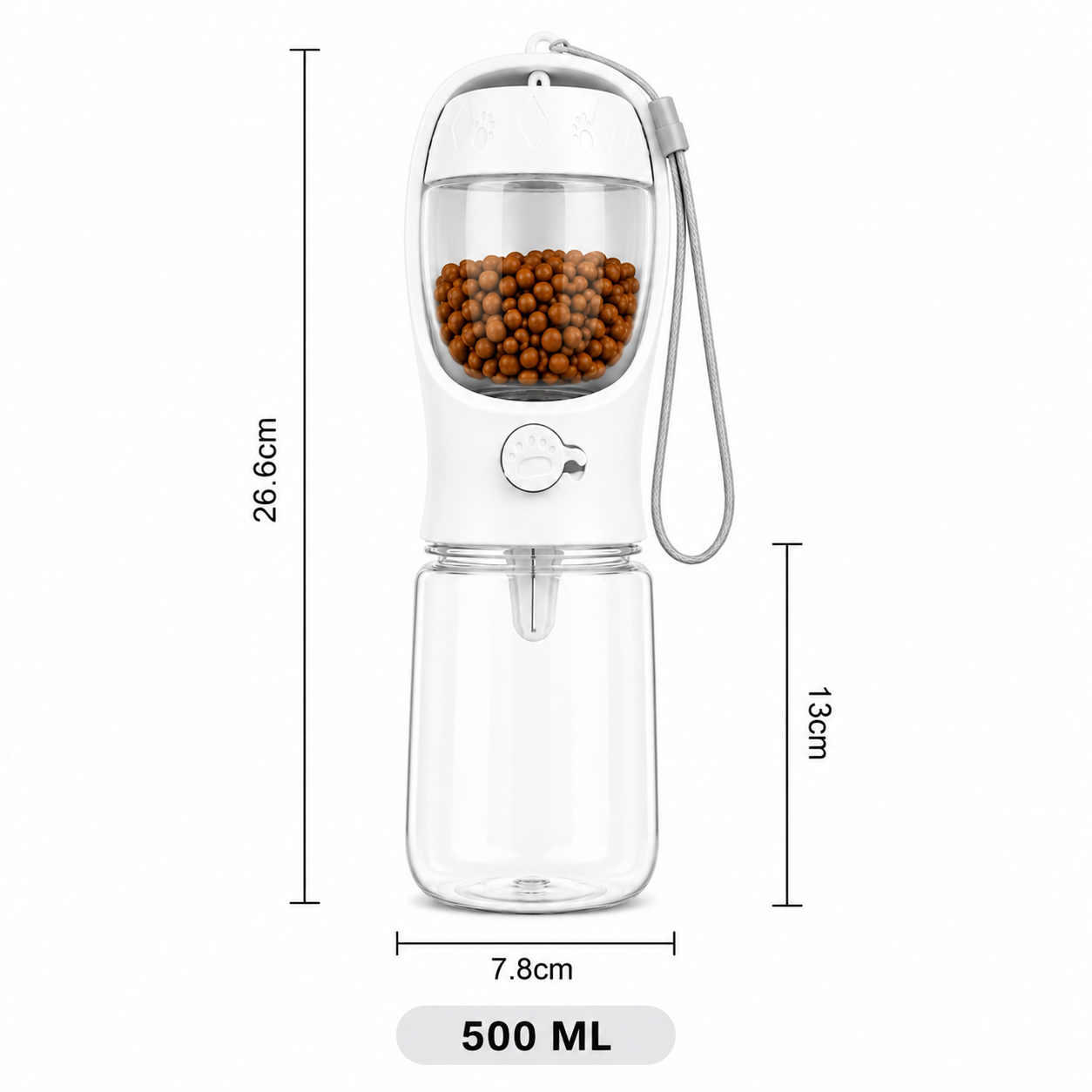 Portable Pet Water & Food Bottle