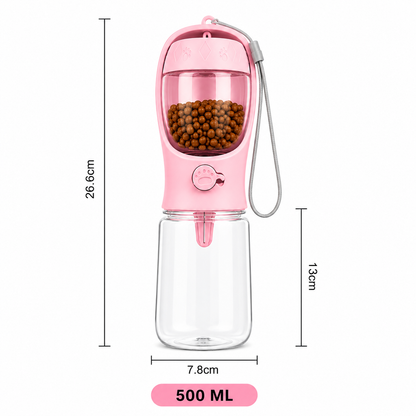 Portable Pet Water & Food Bottle